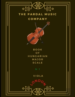 Bertrand.pt - Book   Of    The  Hungarian Major  Scale  N-1    Viola