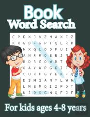 Book Word Search For Kids Ages 4-8 Years