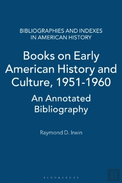 Bertrand.pt - Books On Early American History And Culture, 1951-1960