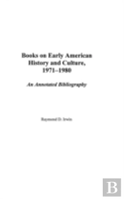 Books On Early American History And Culture, 1971-1980