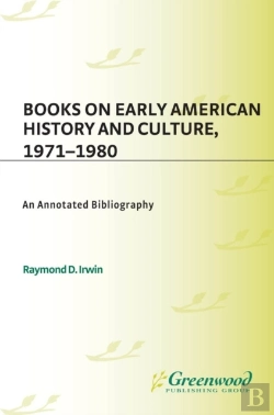 Bertrand.pt - Books On Early American History And Culture, 1971-1980
