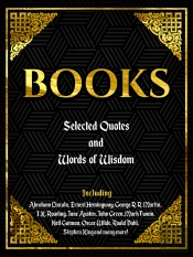 Books: Selected Quotes And Words Of Wisdom