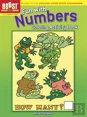 Boost Fun With Numbers Coloring Activity Book