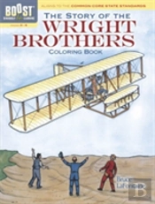 Boost The Story Of The Wright Brothers Coloring Book
