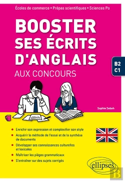 Bertrand.pt - Booster Ses Écrits D'Anglais Aux Concours. Écoles De Commerce, Prépas Scientifiques Et Sciences Po. B2-C1