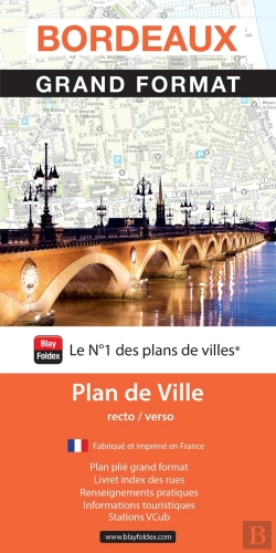 Bertrand.pt - Bordeaux : Grand Format : Plan De Ville (Édition 2025)