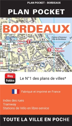 Bertrand.pt - Bordeaux : Plan Pocket (Édition 2024)