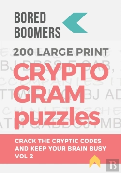 Bertrand.pt - Bored Boomers 200 Large Print Cryptogram Puzzles