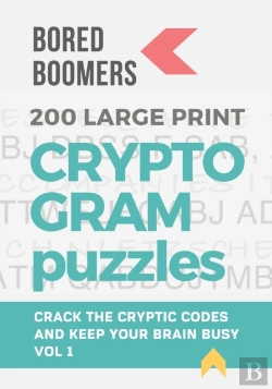 Bertrand.pt - Bored Boomers 200 Large Print Cryptogram Puzzles
