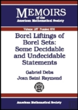 Bertrand.pt - Borel Liftings Of Borel Sets - Some Decidable And Undecidable Statements