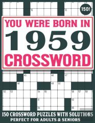 Born In 1959 Crossword Puzzle Book