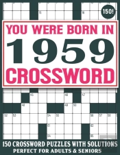 Born In 1959 Crossword Puzzle Book