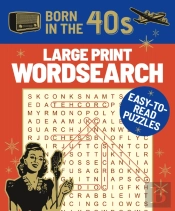 Born In The 40s Large Print Wordsearch