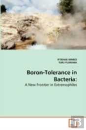 Boron-Tolerance In Bacteria: