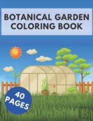 Botanical Garden Coloring Book