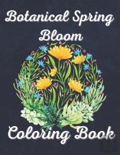 Botanical Spring Bloom Coloring Book