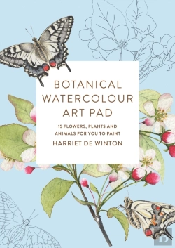 Bertrand.pt - Botanical Watercolour Art Pad