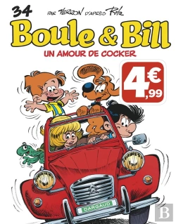 Bertrand.pt - Boule & Bill - Tome 34 - Un Amour De Cocker