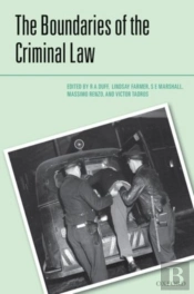 Boundaries Of The Criminal Law