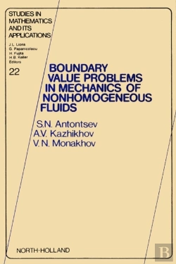 Bertrand.pt - Boundary Value Problems In Mechanics Of Nonhomogeneous Fluids