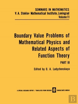 Bertrand.pt - Boundary Value Problems Of Mathematical Physics And Related Aspects Of Function Theory