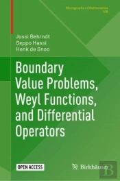 Boundary Value Problems, Weyl Functions, And Differential Operators