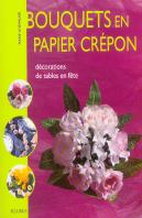 Bouquets En Papier Crepon ; Decorations De Tables En Fete