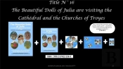 Box N 16 The Beautiful Dolls Of Julia Are Visiting The Cathedral And The Churches Of Troyes
