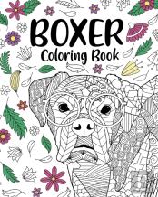 Boxer Dog Coloring Book