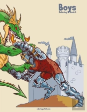 Boys Coloring Book 2