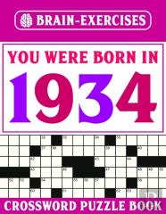 Brain Exercises Crossword Puzzle Book