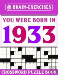 Brain Exercises Crossword Puzzle Book