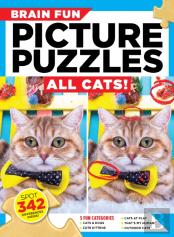 Brain Fun Picture Puzzles: All Cats!