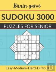 Brain Game Sudoku 3000 Puzzles For Seniors