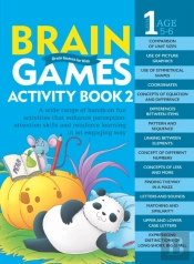 Brain Games Activity Book 2(Level-1)