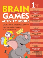 Brain Games Activity Book 6(Level-1)
