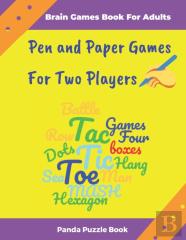 Brain Games Book For Adults - Pen And Paper Games For Two Players