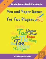Brain Games Book For Adults - Pen And Paper Games For Two Players