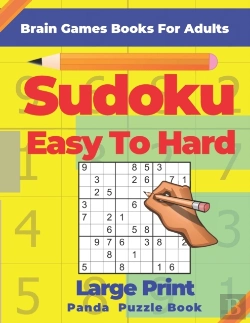 Bertrand.pt - Brain Games Book For Adults - Sudoku Easy To Hard