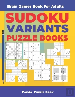 Bertrand.pt - Brain Games Book For Adults - Sudoku Variants Puzzle Books