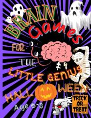 Brain Games For The Little Genius - Halloween