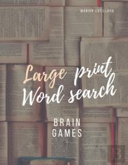 Brain Games Large Print Word Search