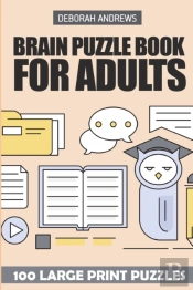 Brain Puzzle Book For Adults