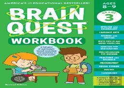 Brain Quest Workbook: 3rd Grade (Revised Edition)