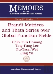 Brandt Matrices And Theta Series Over Global Function Fields