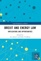 Brexit And Energy Law