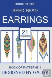 Brick Stitch Seed Bead Earrings. Book Of