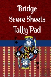 Bridge Score Sheets Tally Pad
