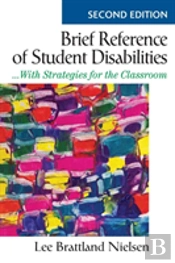 Brief Reference Of Student Disabilities