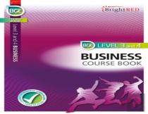 Brightred Course Book Level 3 And 4 Business